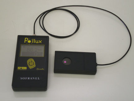 Combined radiometer /digital light meter POLLUX - Srem Technologies